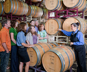Tour of winery